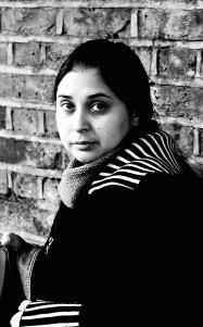 Over Shoulder - cropped, to get the effect of "dominating eye"