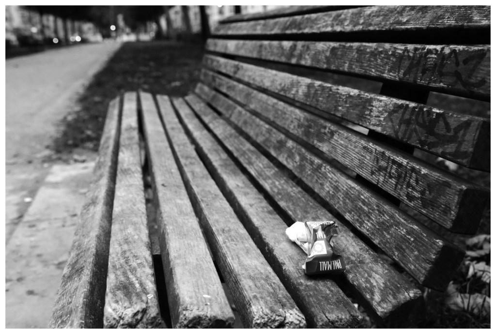 Deserted bench