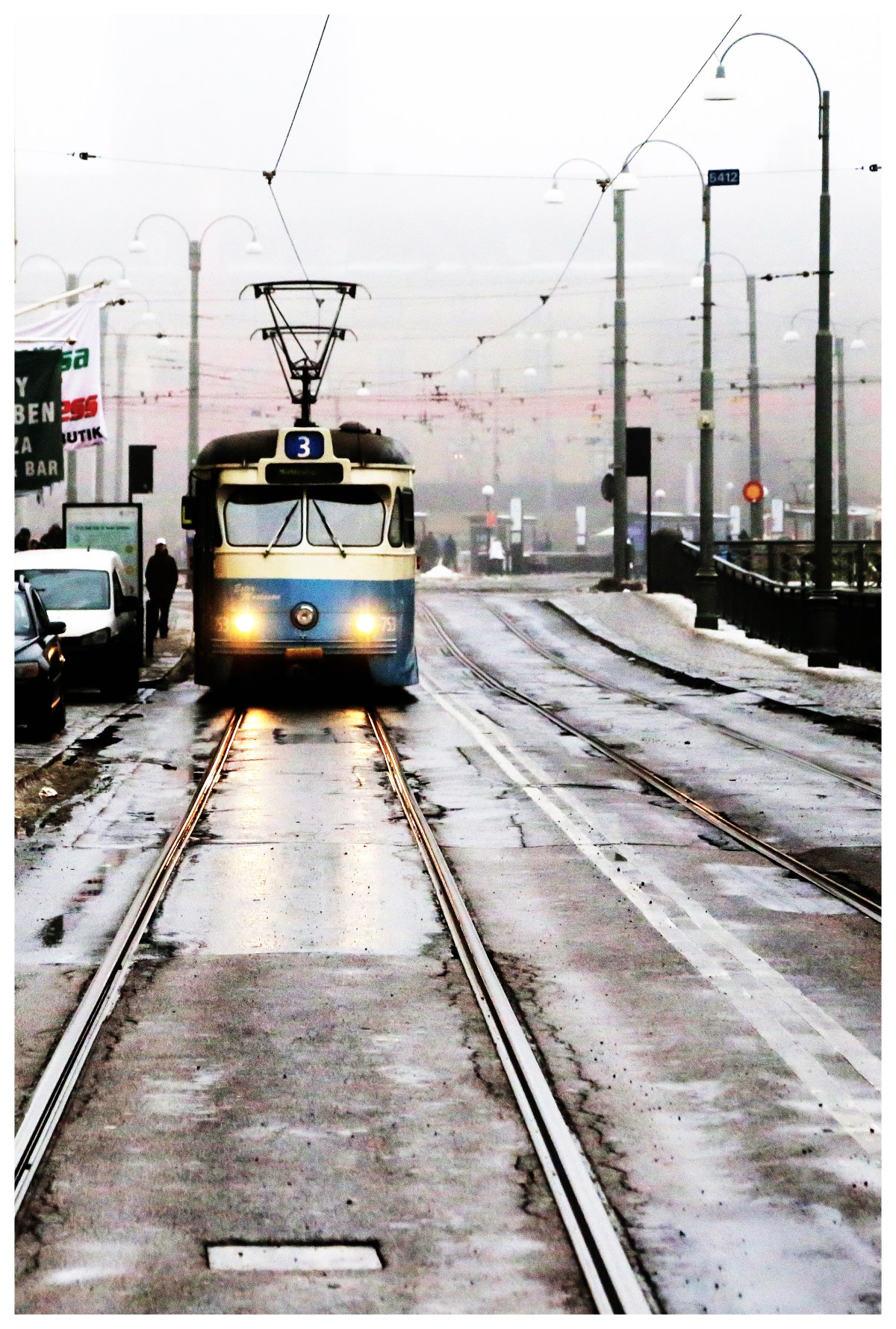 Street photography Gothenburg Tram