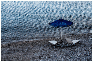 "Evening at the beach", Karpathos, Greece