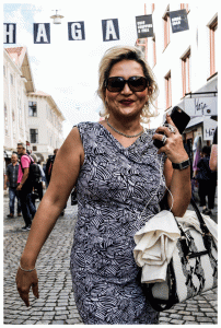 Content in Haga, Street photography Gotenburg