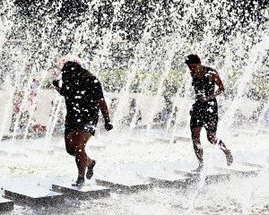 Water walk 2, street photography